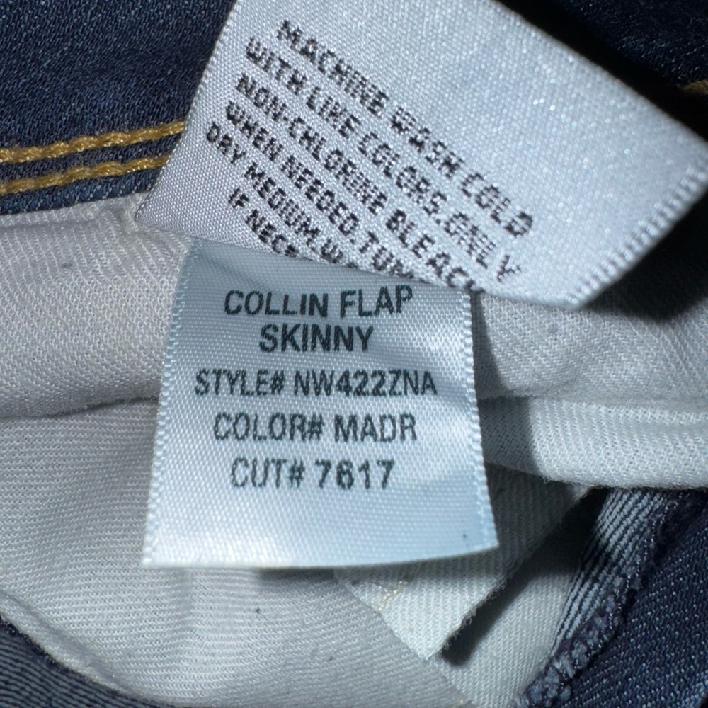 Hudson Collin Flap Skinny Women's Blue Jeans Sz 27 - Picture 9 of 9